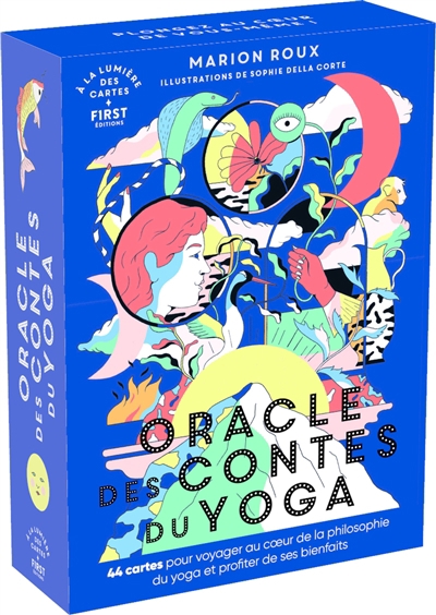 Oracle des contes du yoga : 44 cartes pour voyager au coeur de la philosophie du yoga et profiter de ses bienfaits | Roux, Marion