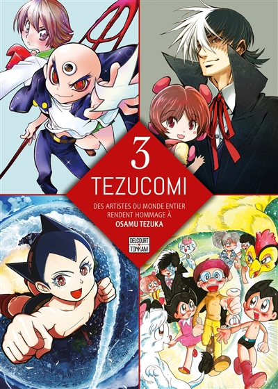 Tezucomi T.03 - des artistes du monde entier rendent hommage à Osamu Tezuka | Honnoré, Patrick