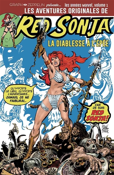 Les aventures originales de Red Sonja, la diablesse à l'épée : les années Marvel - 1975-1976 | Thomas, Roy