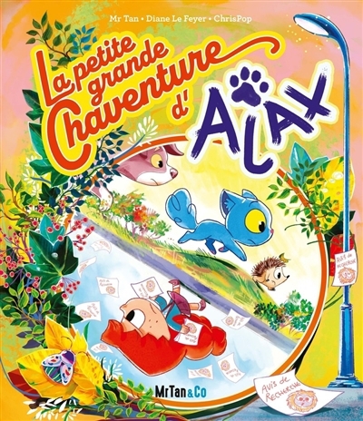 Petite grande chaventure d'Ajax : avec Mortelle Adèle (La) | ChrisPop (Auteur) | Mr Tan (Auteur) | Le Feyer, Diane (Illustrateur)