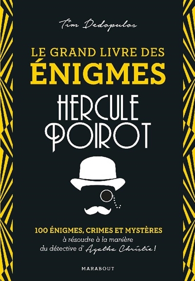 grand livre des énigmes Hercule Poirot (Le) | Dedopulos, Tim
