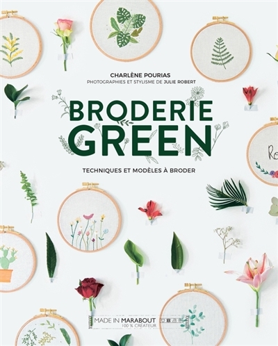 Broderie green | Pourias, Charlène