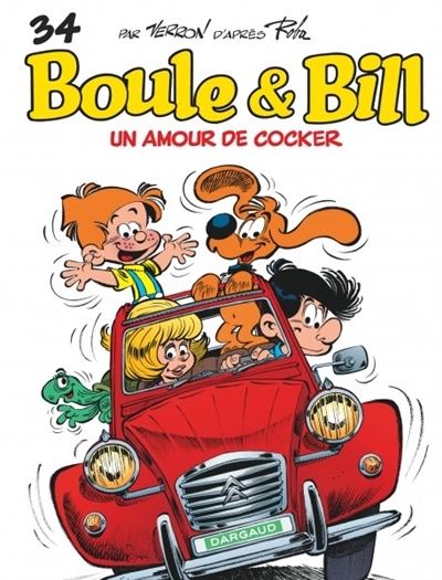 Boule et Bill T.34 - Un amour de cocker | Verron, Laurent