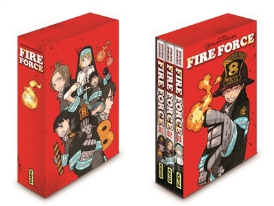 Fire force: Coffret Tome 1,2,3 | Ohkubo, Atsushi