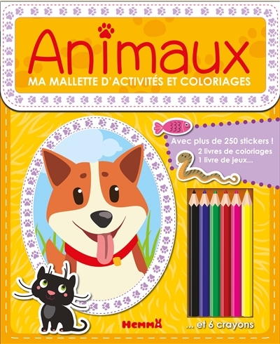 Animaux - Ma Malette d'Activités et Coloriage | 
