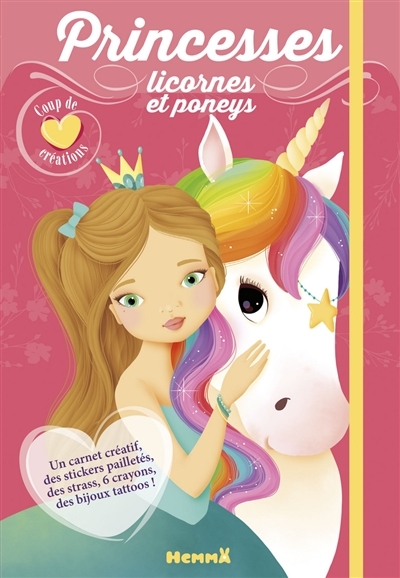 Coup de création - Princesses, licornes et poneys | Lescoat, Elen