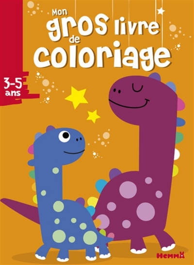 Mon gros livre de coloriage - Dinosaures | 