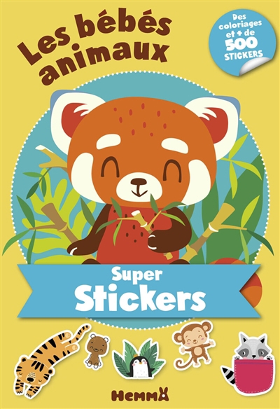 Super stickers - Les bébés animaux  | 
