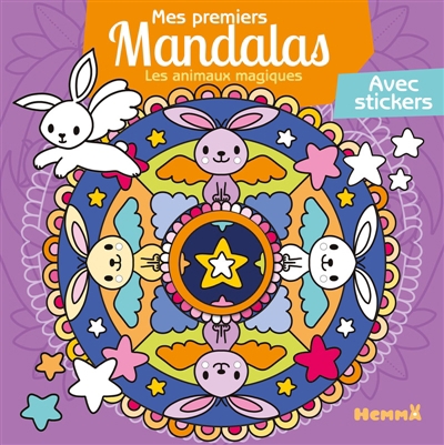 Mes premiers mandalas : Les animaux magiques : Avec stickers | Lim, Chrystèle