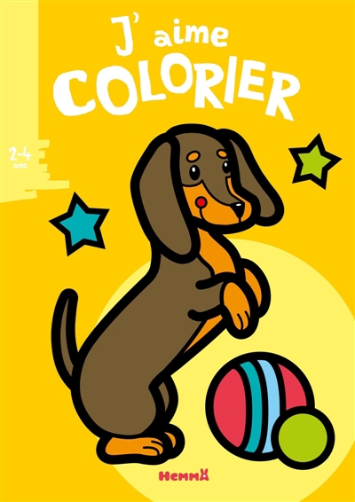 J'aime colorier (2-4 ans) (Chien) | Pernot, Valérie