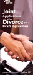 Joint application for divorce on a draft agreement  | Québec . Direction générale des services de justice