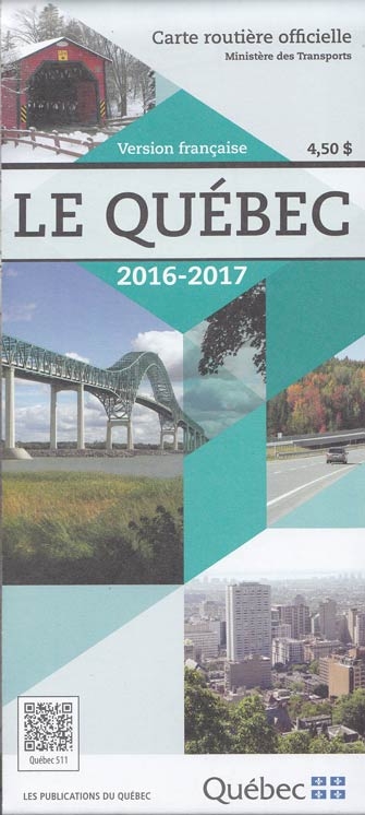Cartes routière QUÉBEC 2016-2017 (français) | 