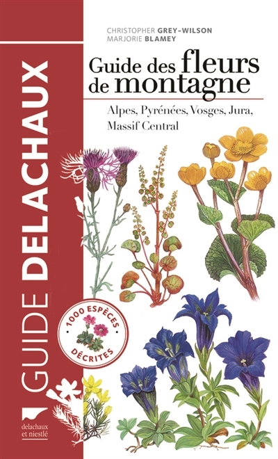 Guide des fleurs de montagne | Grey-Wilson, Christopher