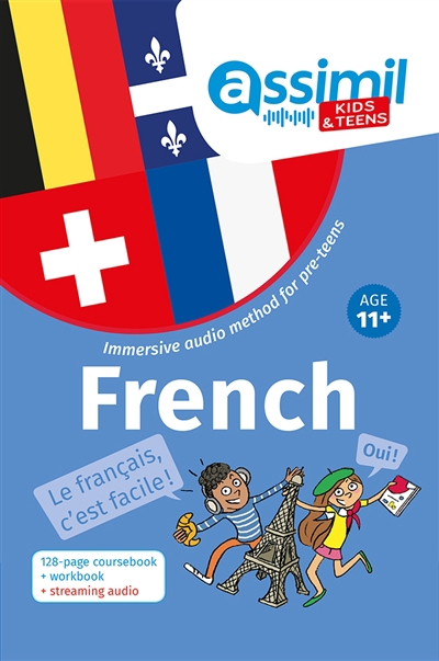 French : immersive audio method for pre-teens : age 11+ | Monnier, Nolwena