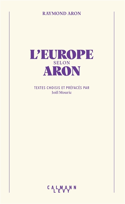 Europe selon Aron (L') | Aron, Raymond