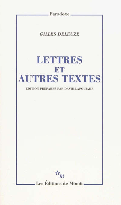 Lettres | Deleuze, Gilles