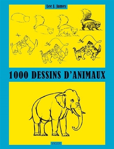 1.000 dessins d'animaux | James, Lee J.