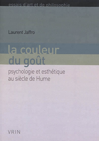 couleur du goût (La) | Jaffro, Laurent