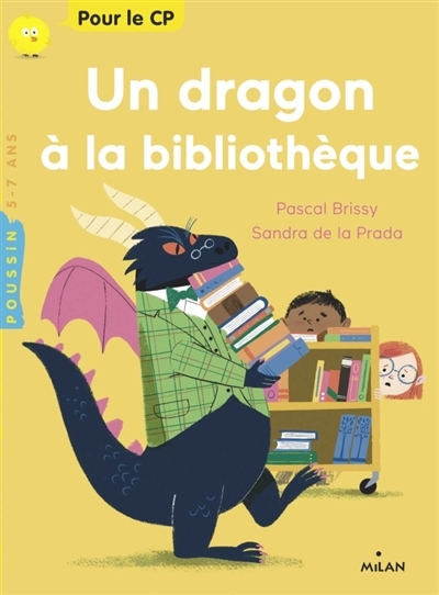 Un dragon à la bibliothèque | Brissy, Pascal