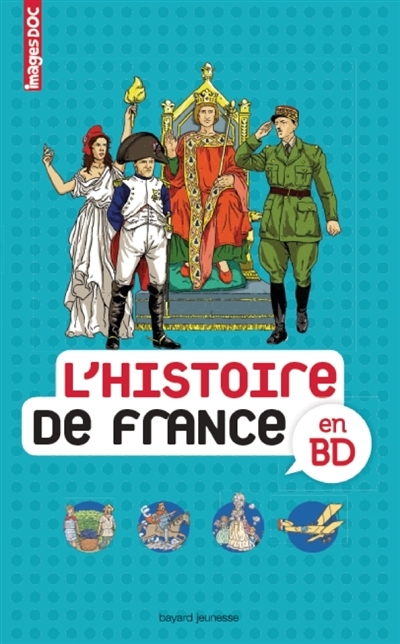 L'histoire de France en BD | Crépon, Sophie