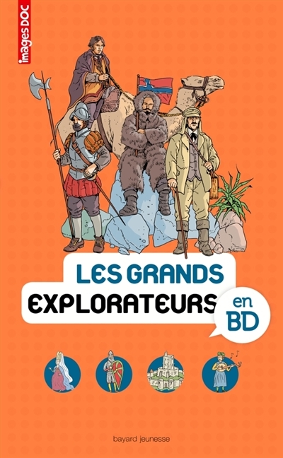 grands explorateurs en BD (Les) | Crépon, Sophie