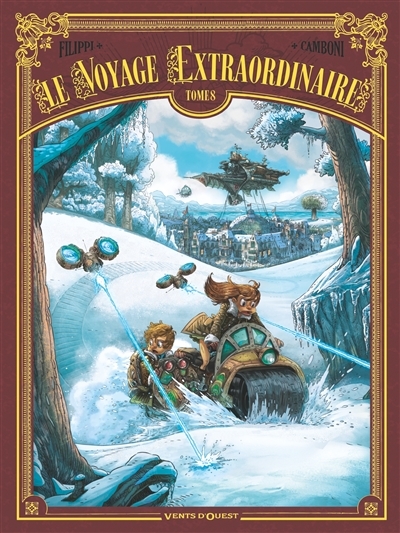 Le voyage extraordinaire T.08 - Vingt mille lieues sous les glaces T.02 | Filippi, Denis-Pierre