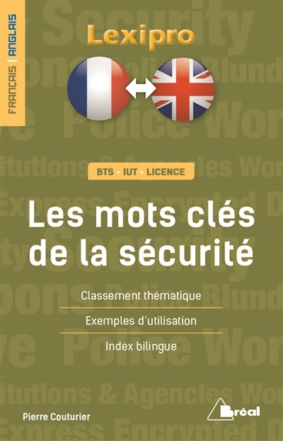 mots clés de la sécurité, français-anglais (Les) | Couturier, Pierre