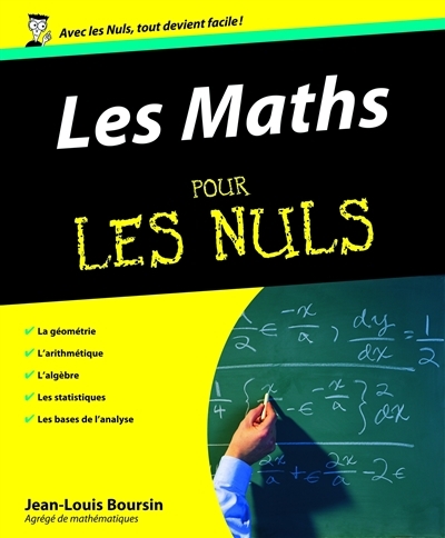 maths pour les nuls (Les) | Boursin, Jean-Louis