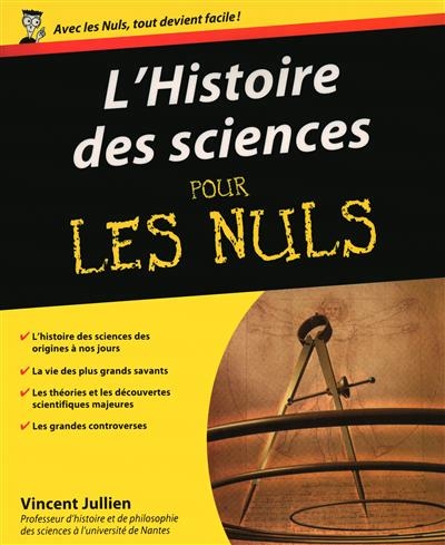 L'histoire des sciences pour les nuls | Jullien, Vincent