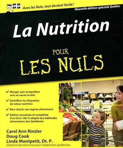 Nutrition pour les nuls  | Rinzler, Carol Ann
