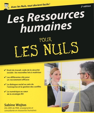 ressources humaines pour les nuls (Les) | Wojtas, Sabine
