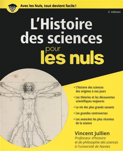 L'histoire des sciences pour les nuls | Jullien, Vincent