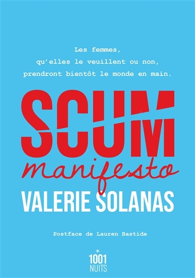 Scum manifesto | Solanas, Valerie