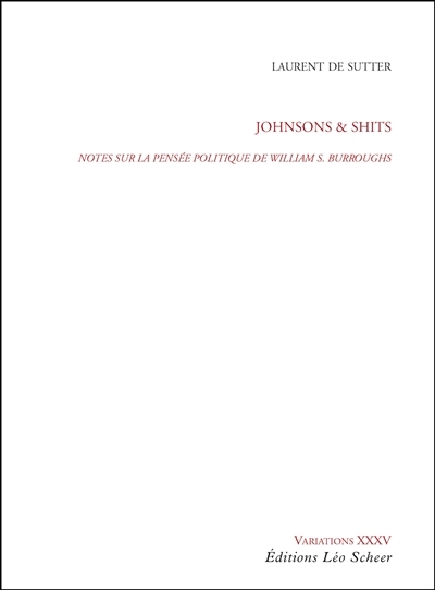 Johnsons & Shits | De Sutter, Laurent