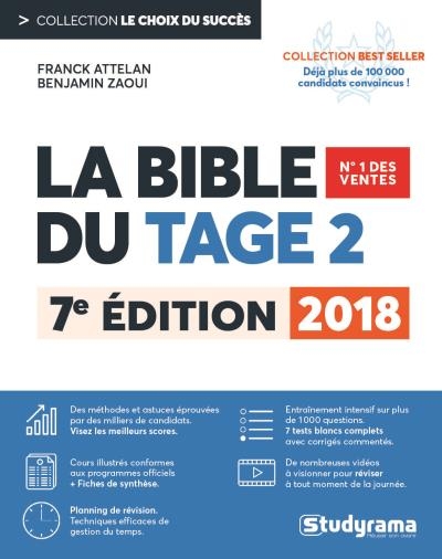 La bible du Tage 2  | Attelan, Franck
