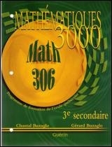 Mathématiques 3000 - Secondaire 3 - Cahier | 