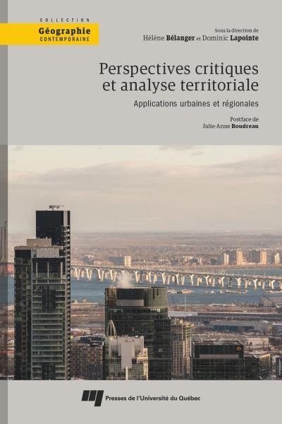 Perspectives critiques et analyse territoriale  | 
