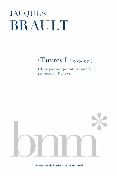 Oeuvres I (1965-1975) | Dumont, François