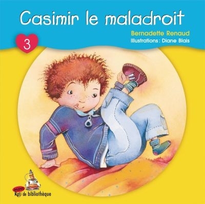 Mini rat de bibliothèque T.03 - Casimir, le maladroit | Renaud, Bernadette
