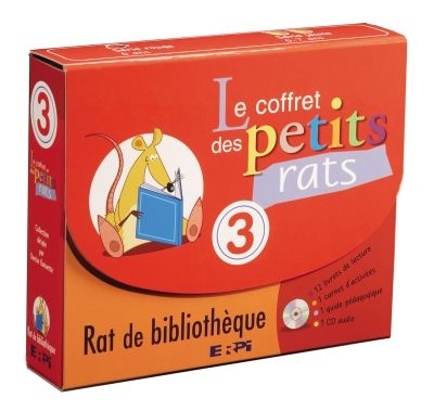 Le coffret des petits rats T.03 (livrets 13 à 18 - série rouge et jaune) | Gaouette, Denise