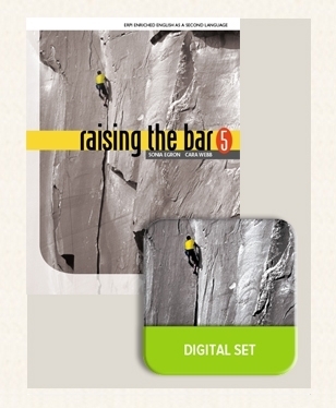 Raising the Bar 5 - Activity Book with STUDENT eText + My eLab (12-month access) - Secondaire 5 | 