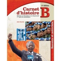 Carnet d'histoire Carnet B, savoirs et activités, 2e Éd., version papier + Accès étudiants , Web 1 an | 