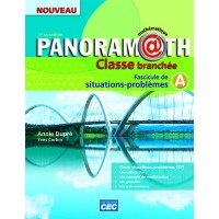 Panoramath - Fascicule de situations problèmes A (version papier) - 1ère secondaire | Cadieux, Richard