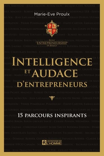 Intelligence et audace d'entrepreneurs  | Proulx, Marie-Ève