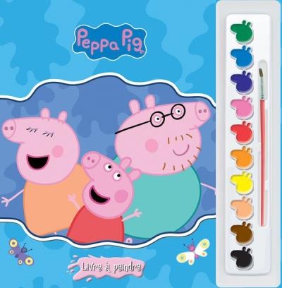 Peppa Pig - Livre à peindre  | Declercq, Caroline