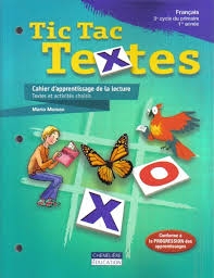 Tic Tac Textes - 5e année - Cahier d'apprentissage de la lecture | 