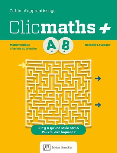 Clicmaths+ - Volume A - 2e année | 