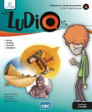 LudiQ - 6e année - Cahier d'apprentissage A/B (incluant le carnet des savoirs et le carnet de révision) | 