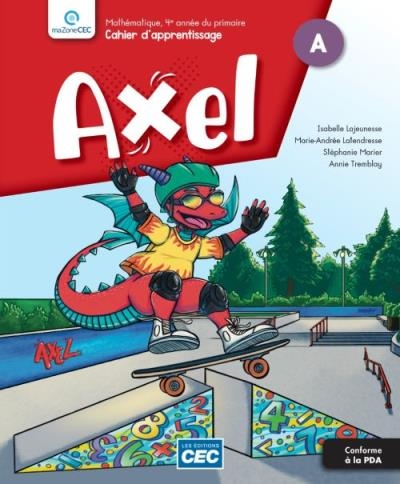 Axel 4e année - Cahier d'apprentissage (incluant le carnet des savoirs et le carnet effaçable) | 