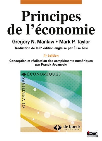 Principes de l'économie | Mankiw, N. Gregory